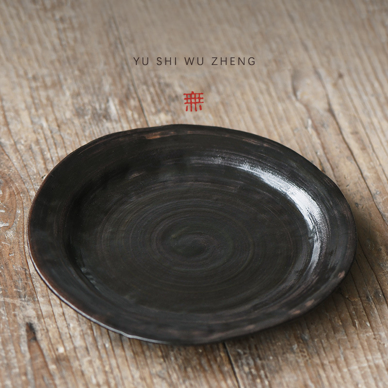 일본 식기 초밥 접시 세라믹 다과 접시 창조적 인 차 냄비 베어링 트레이