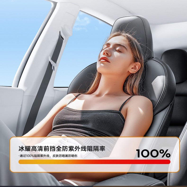 Luodun Car Film Full Car Wrap Sunscreen Window Privacy Film Platinum Ice Shine Series High Insulation Solar Film