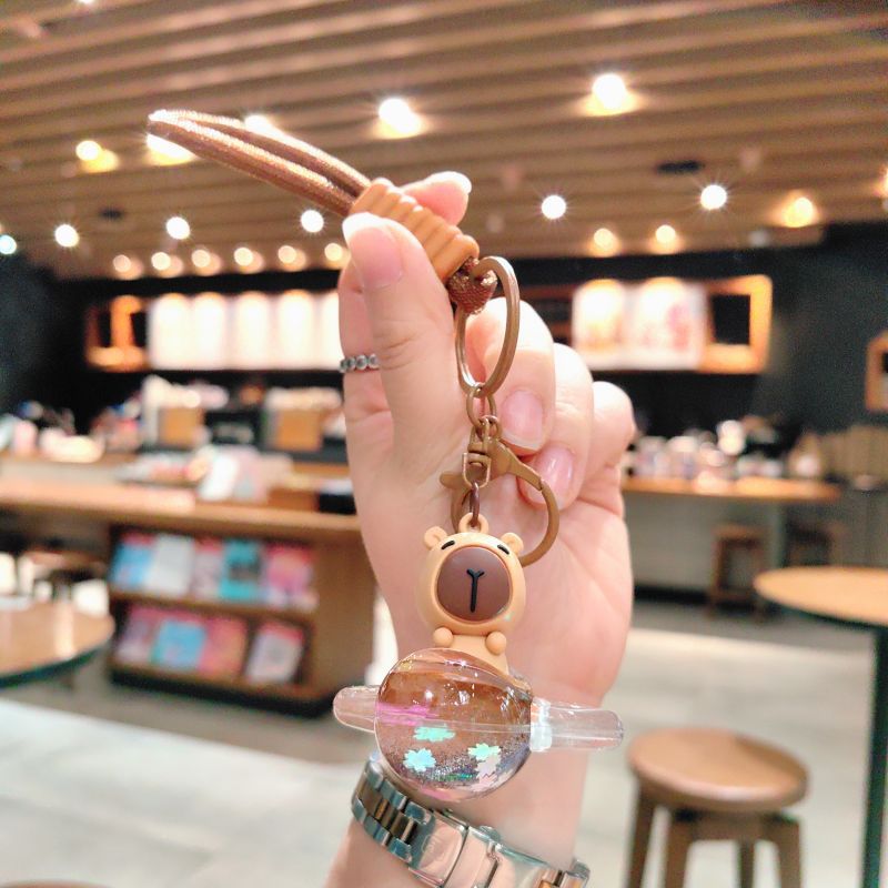 52g Weight Bag Pendant, Keychain Classification 1 Piece Quantity Holiday, Daily Occasion Acrylic Material Cartoon Character Pattern Unisex Gender Cute Style 1 Piece Cute Cartoon Character Acrylic Unisex Bag Pendant Keychain 9