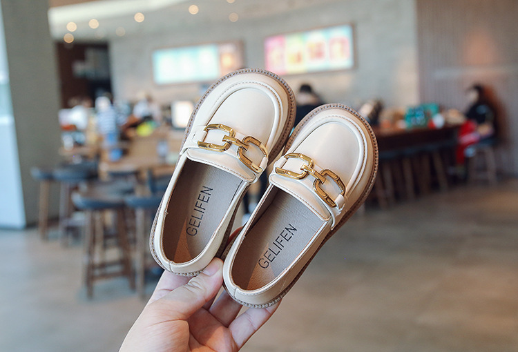 Meederchersschong am College-Stil, Loafers mat engem Fouss, nei Hierscht 2022 fir kleng Meedercher Liederschong, Kannerschong_voghion.com