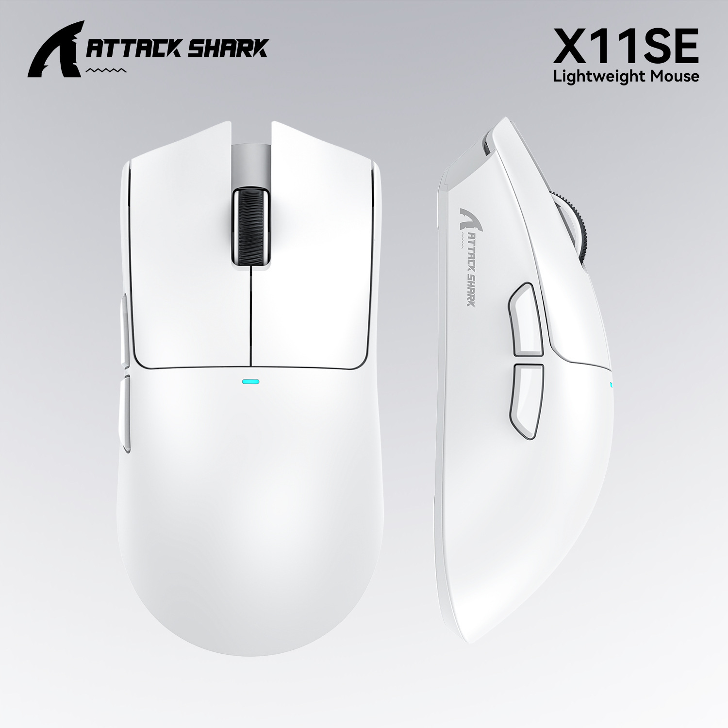 ATTACKSHARK Attack Shark X11SE Wireless Bluetooth Mouse, Video Game, Long Endurance, The Third Mock Examination, Lightweight_voghion.com