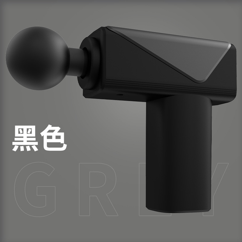 Nuevo producto transfronterizo Mini pistola de fascia Masajeador de relajación muscular Equipo deportivo Masaje de vibración Pistola de fascia múltiple image 7