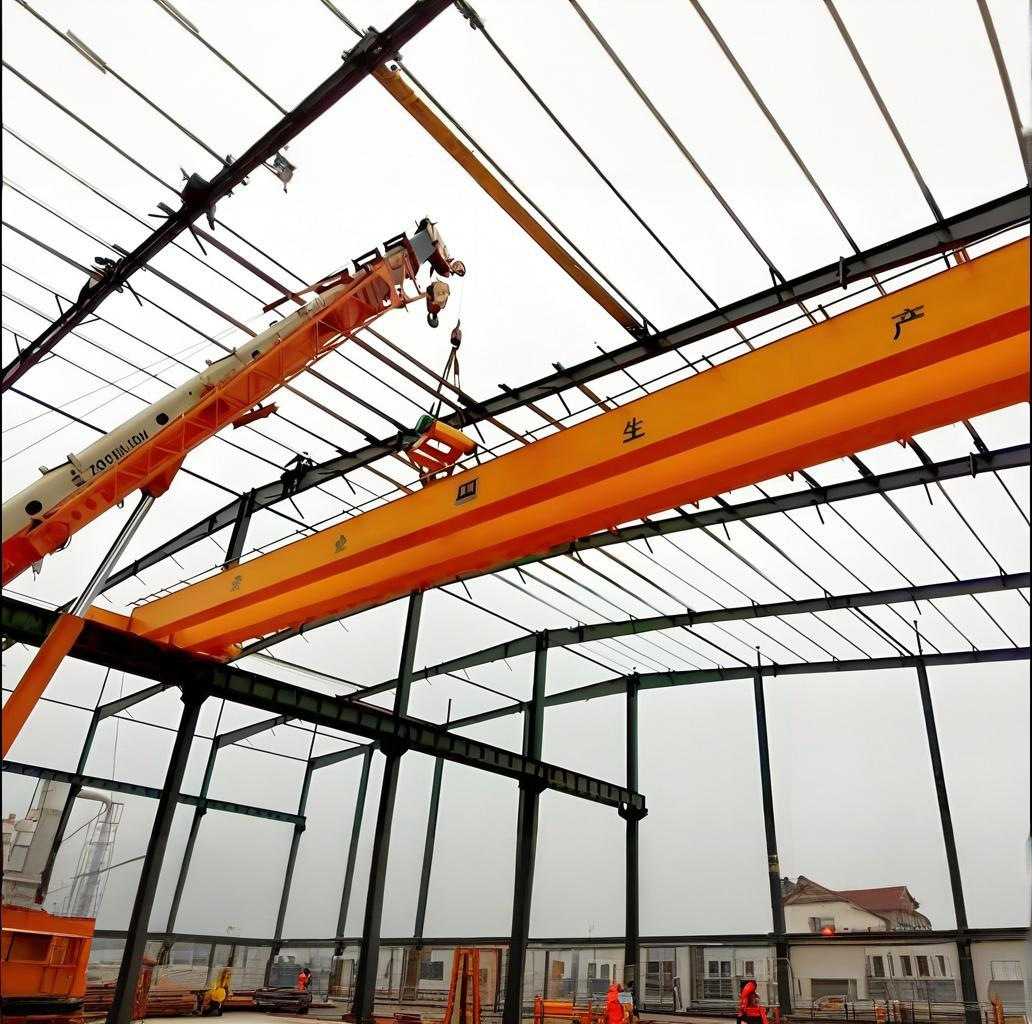 专业销售LH型电动葫芦桥式双梁起重机模具加工车间双梁桥式起重机