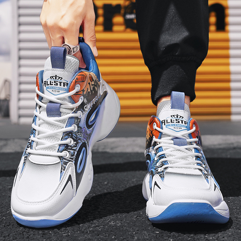 Zapatos de hombre cuatro estaciones nuevas zapatos deportivos de moda para hombres zapatos casuales de moda coreana para estudiantes adolescentes zapatos de carrera transpirables