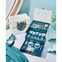 Цветочная рифма макияж коробка для ухода за кожей Новый Рождественский подарок на День святого Валентина для подруги подарок на день рождения красивая подарочная коробка