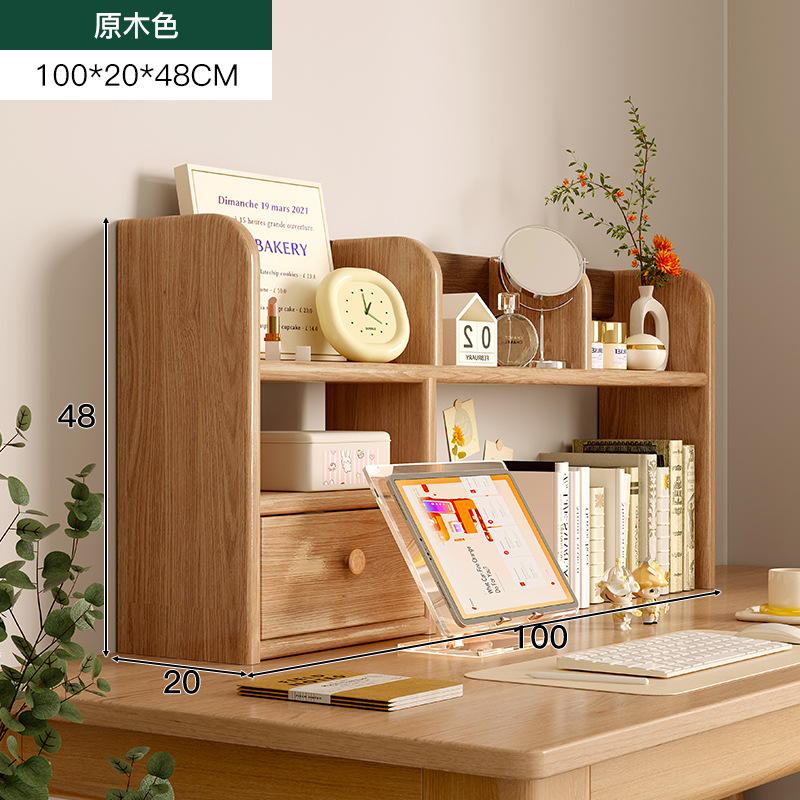 Madera maciza de dos capas, 100 cm - color natural.