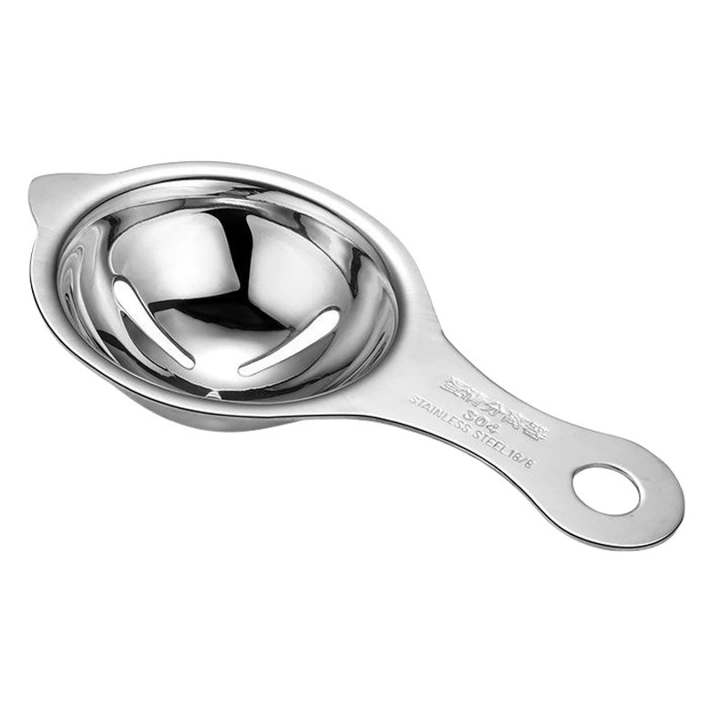 Сепаратор для яичного желтка и белка из нержавеющей стали 304, фильтр для яичной жидкости, разделитель для яиц, многофункциональный