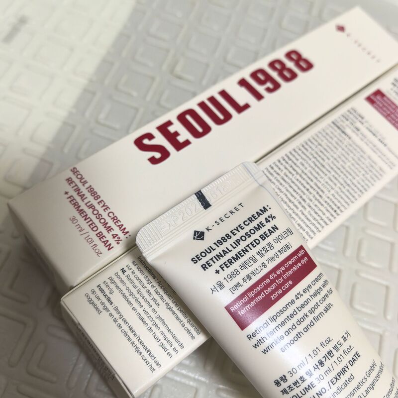 跨境K-SECRET SEOUL 1988眼霜维C皱纹护理4%视黄醇人参精华保湿霜|undefined
