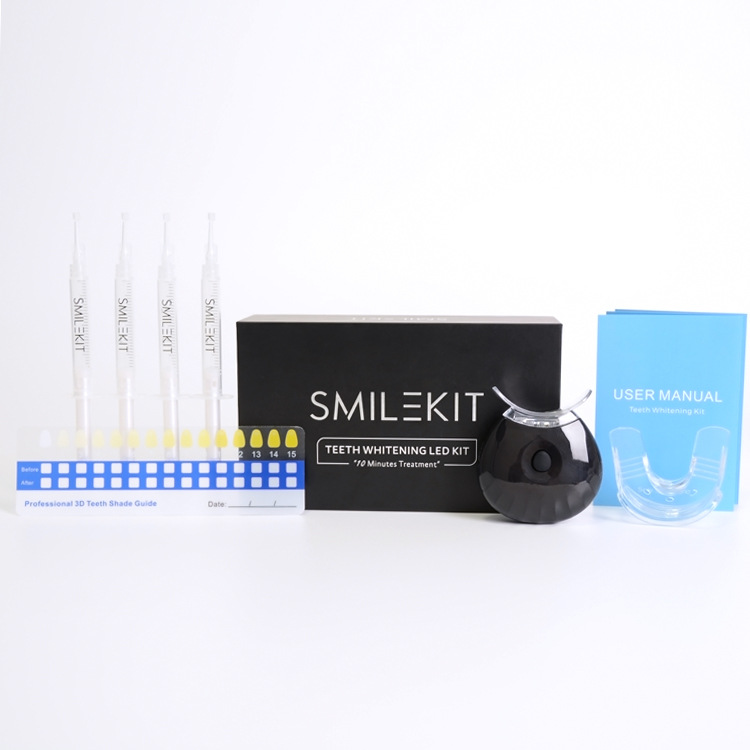 Blanqueamiento de dientes traje de dientes Shell luz traje de sincronización Kit de blanqueamiento de dientes