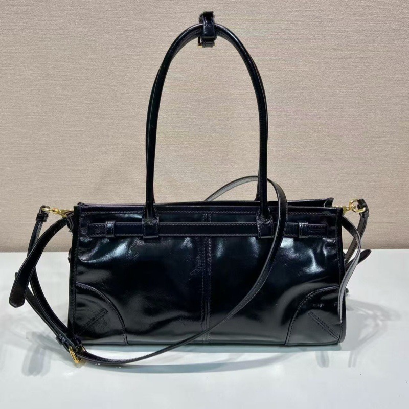 2025 SoftLux Boston Oil Wax Leather Women's Bag Single Shoulder Crossbody Commuter Underarm Handbag Light Retro - Thumbnail 2