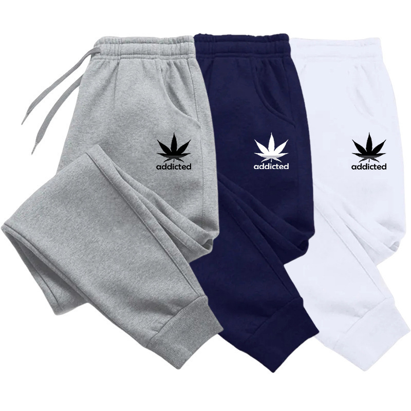 Leaf Fitness Sports Brand Sports Pants Autumn Winter Men's Sports Pants Jogger Sports Pants Men's Casual Sports Pants