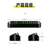 Applicable car supplies vehicle -carrying temporary parking telephone number plates Male creative car inner night light movement license plate