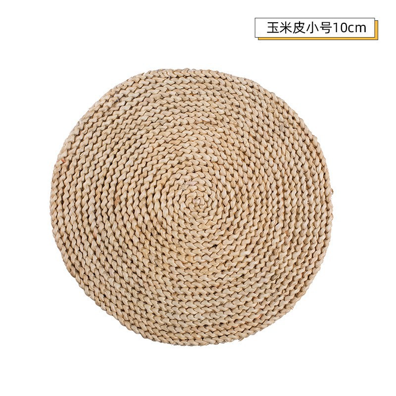 Estera de té terminada-cáscara de maíz pequeña