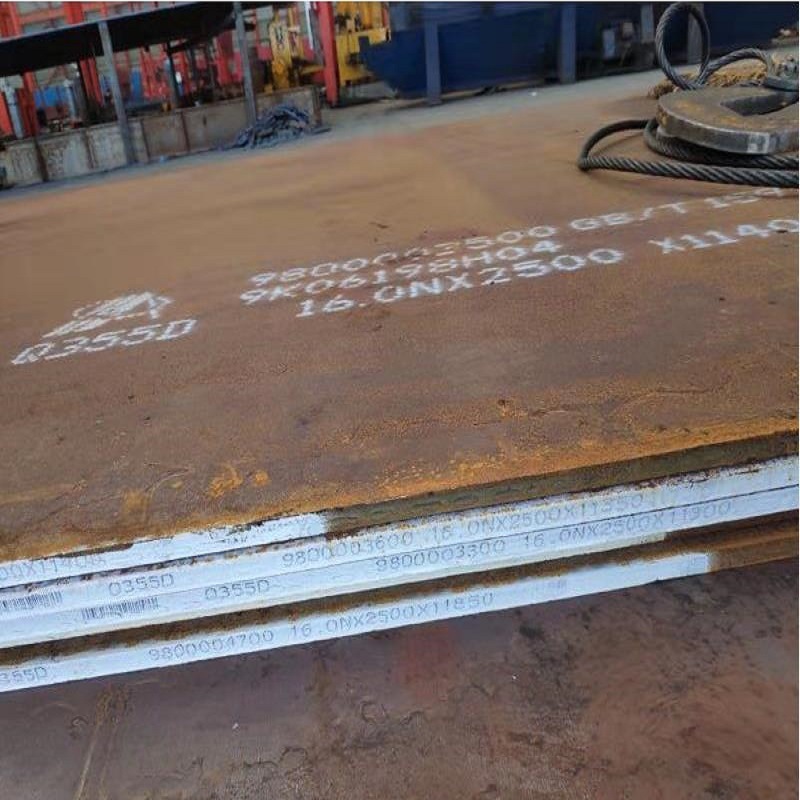 重庆钢板低合金平板Q345B支持定尺切割规格齐全中厚板 低合金钢板