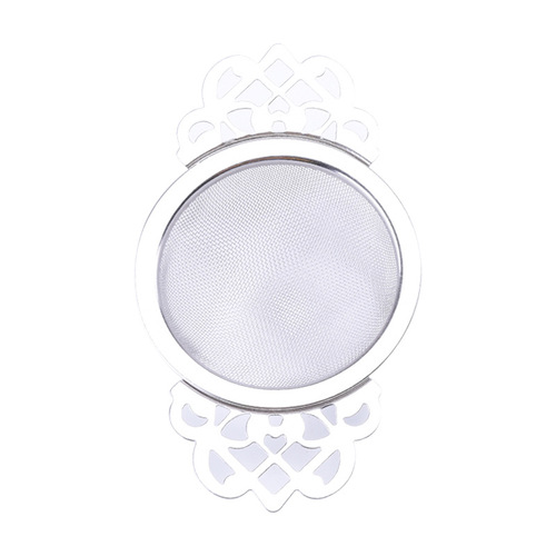 Cross-border 304 stainless steel tea strainer, lace tea separator, tea filter, high-end tea brewer