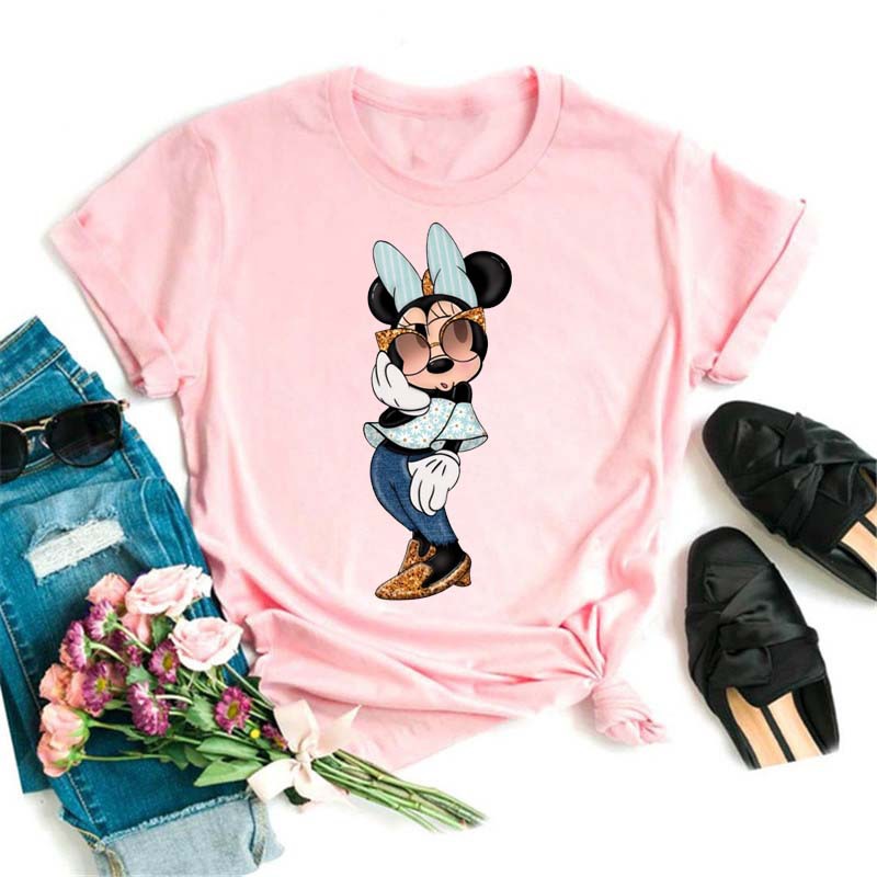 Leopard Print T-Shirt Front View