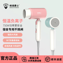 负离子可折叠电吹风750W机家用恒温护发速干风筒宿舍学生静音便携