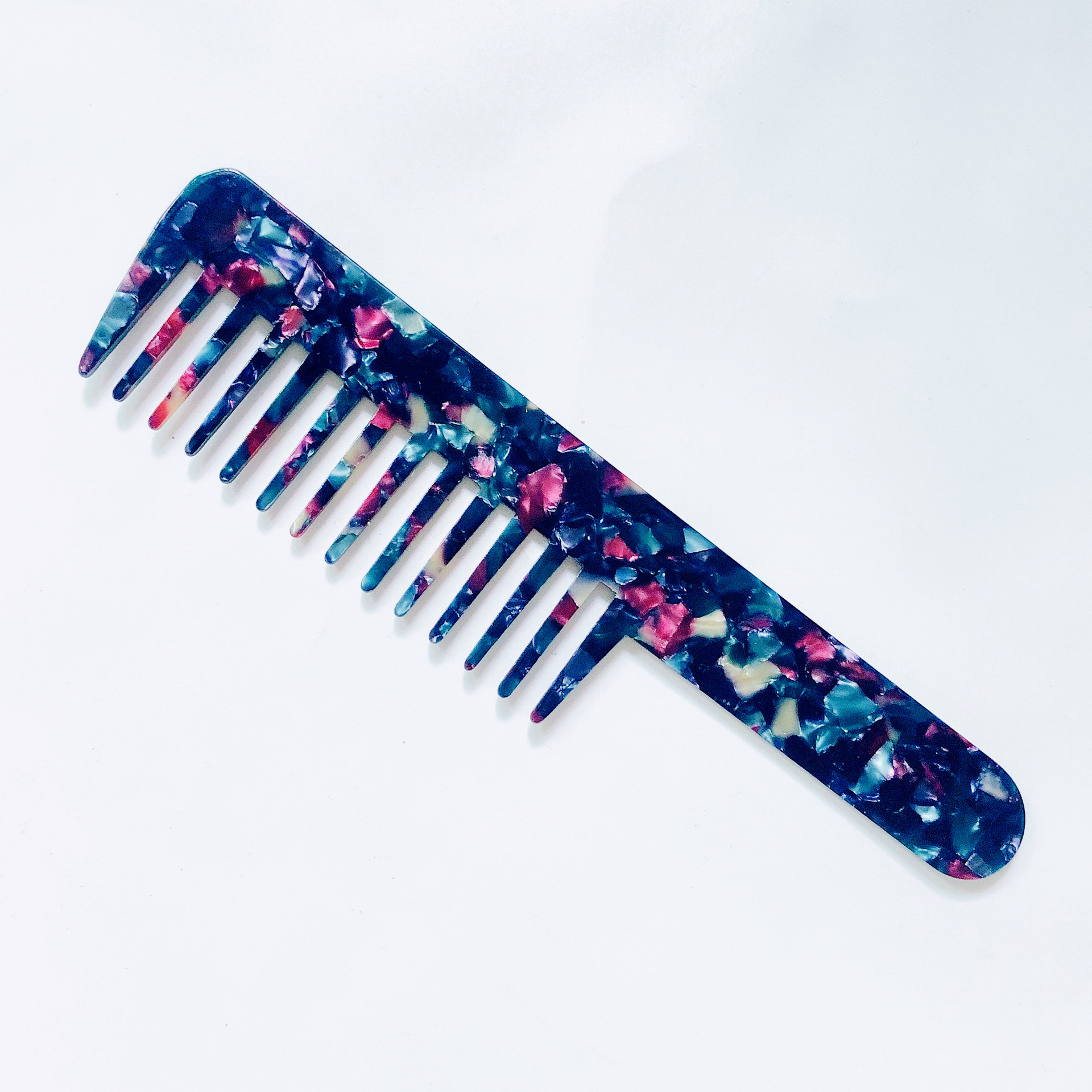 Fashion New Retro Cellulose Acetate Comb Marble Pattern Hair Accessories display picture 4