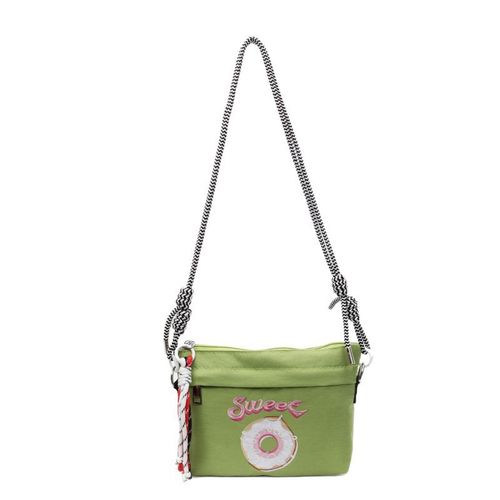 Japanese embroidery handbag, small minority design large capacity bag for women, crossbody small square bag for women, 2025 trendy bag