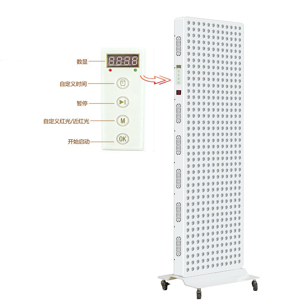 Panel de terapia de luz roja LED transfronterizo de alta potencia 600W-6000W, fuente de terapia de luz roja, fábrica OEM en stock