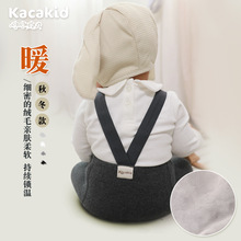 严选婴儿背带连裤袜秋冬袜子女童儿童加厚加绒宝宝打底举重裤婴童