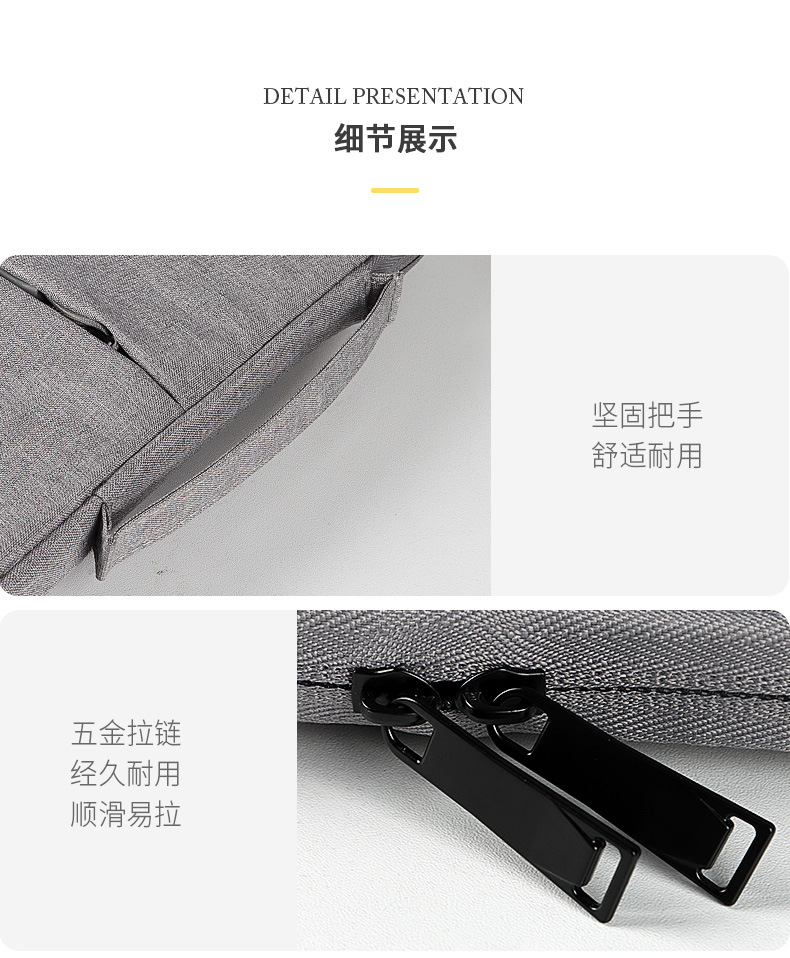 Wholesale portable notebook computer bag inner liner bag 1345.6-inch fashionable notebook with logo printing available undefined