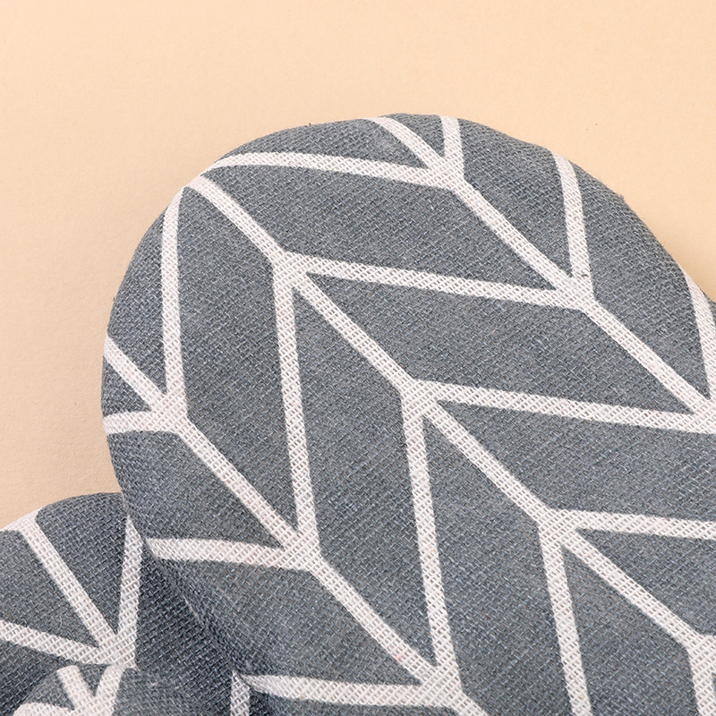 Guantes resistentes a altas temperaturas de algodón y lino para herramientas de cocina de horno de horno especial de aislamiento térmico guantes de microondas de aislamiento térmico