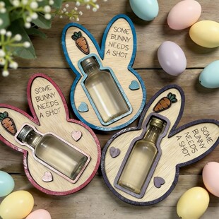 �羳���R�dRabbit Wine Bottle Rack���������ƿ��ľ��չʾ��