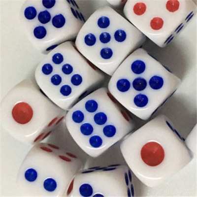 dice Large New material Acrylic Dice superior quality Mahjong bar KTV game Dice colour