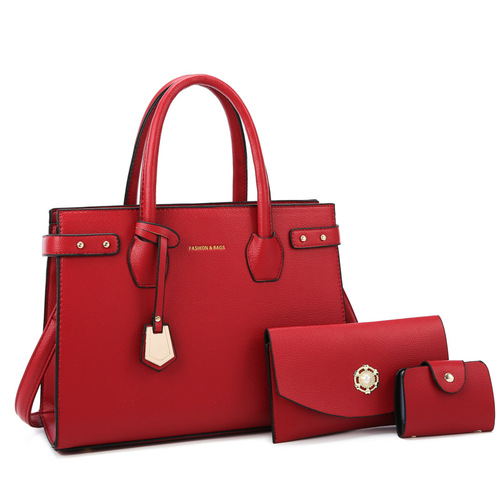 Cross-border trend women's  new portable cross-body bag fashion large capacity bride multi-piece wedding bag wholesale