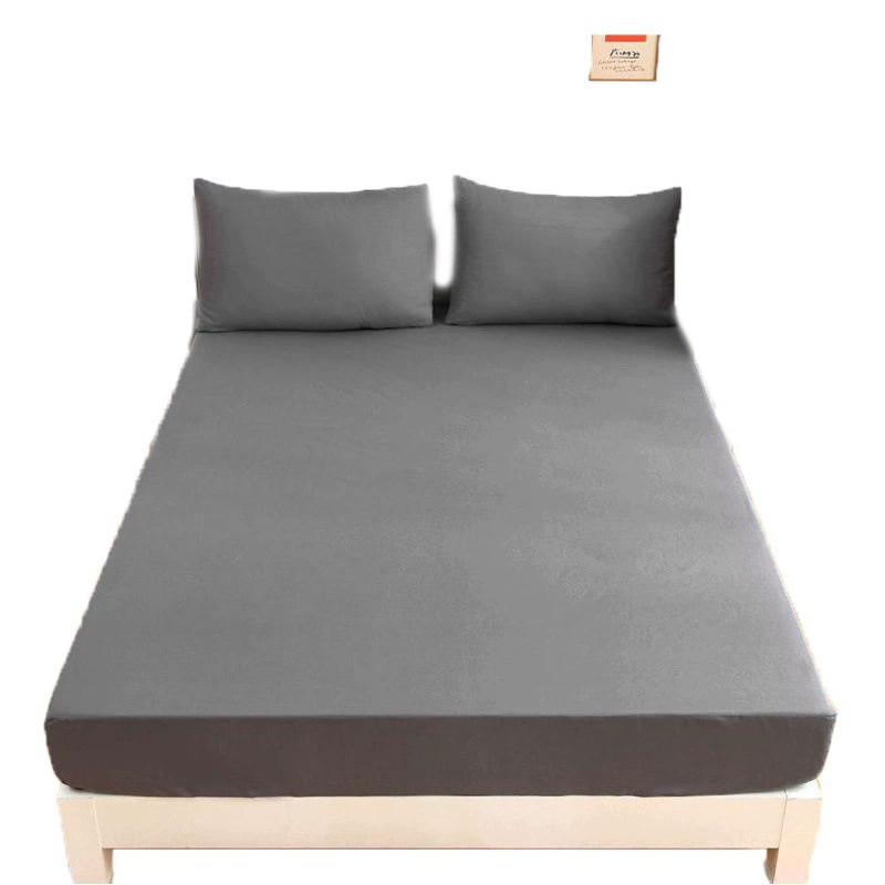 Однотонная однотонная шапка-кровать, наволочка, трансграничный домашний текстиль, Amazon из микрофибры, глубокий карман, 1,5/1,8, односпальное двуспальное покрывало