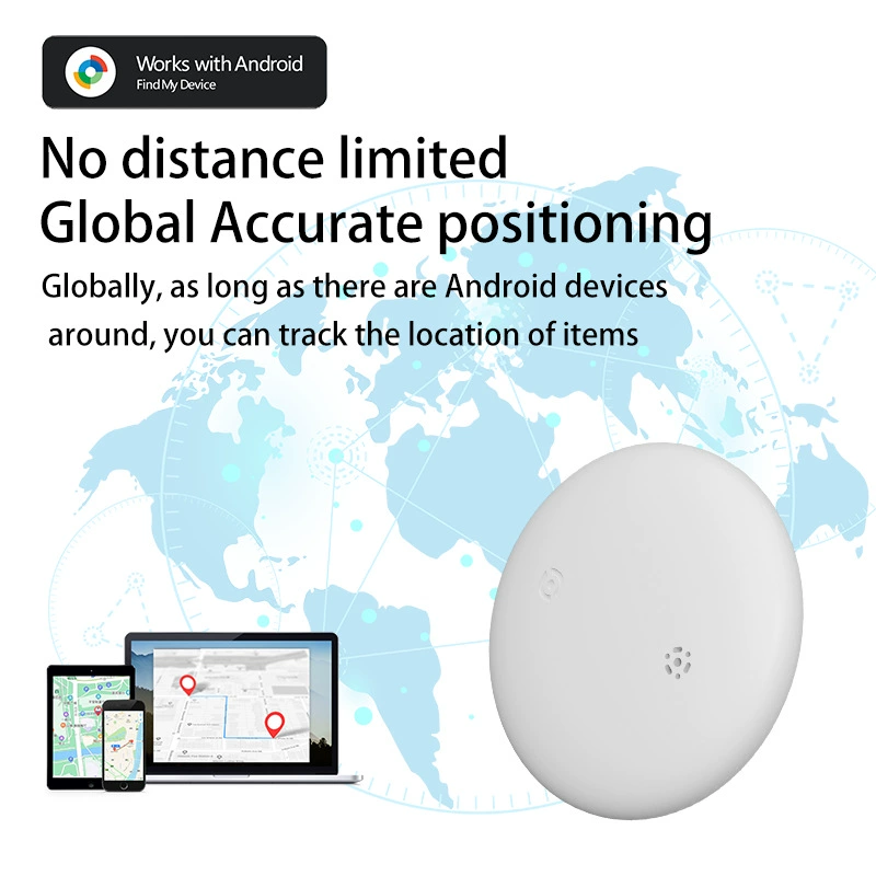 Подходит для Google FindMy Finder ПотеряТрекер Google Android Bluetooth водонепроницаемый антиутрата