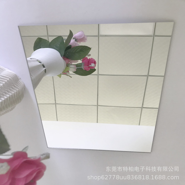 亚克力方形圆角塑胶镜片，有机玻璃亚克力镜子，ROHS镜子玩具镜子