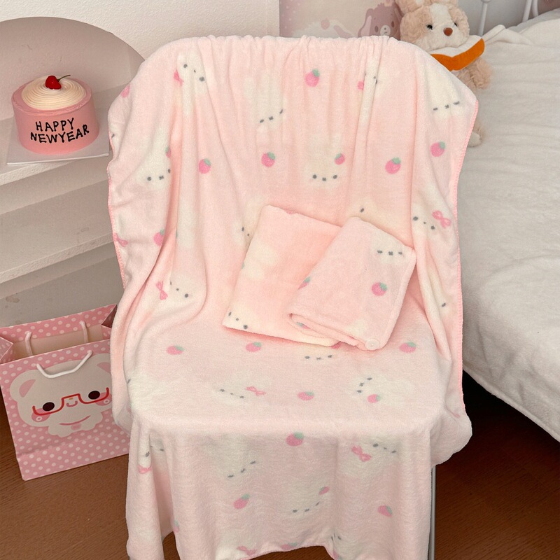 Cute Miffy Rabbit Bath Towel and Hair Drying Cap Three-Piece Set for Home Use, Highly Absorbent, Quick-Drying, Lint-Free, Thickened and Extra Large Cute Miffy Rabbit Bath Towel and Hair Drying Cap Three-Piece Set for Home Use, Highly Absorbent, Quick-Drying, Lint-Free, Thickened and Extra Large