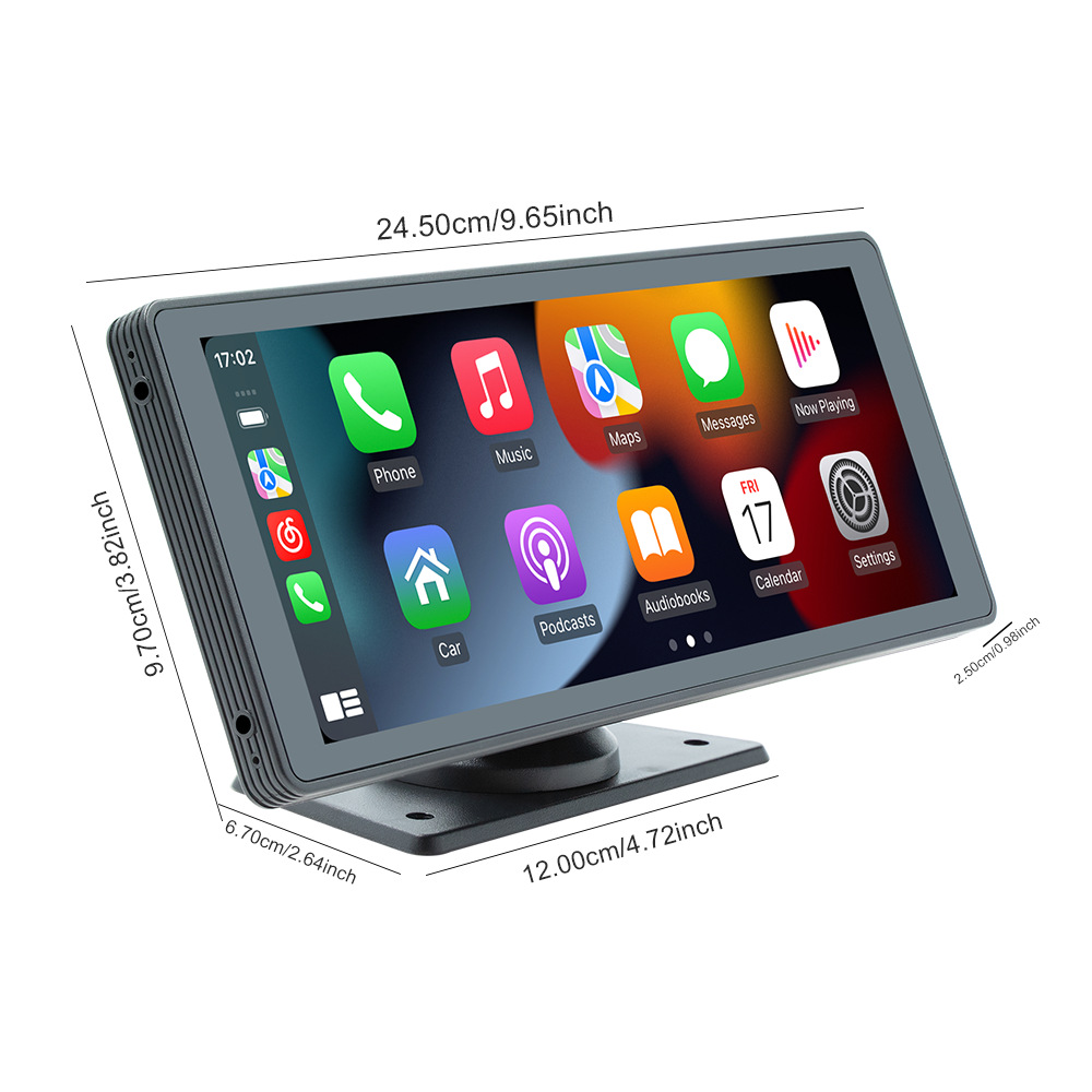 10.26-inch new smart screen central console dashcam car navigation wireless carplay portable car screen