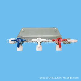 鲁尔联版三通五通阀鲁尔接头开关T型换向旋塞公母实验管路介入