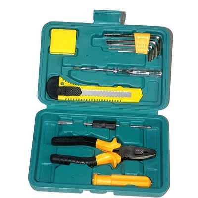 Hardware Tool Set for Home Use, Repair kit - 11-piece-set-b-with-color-cover