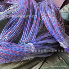 农药泵进水管出水管加长加厚波纹管钢丝吸水管160升打药车过滤网