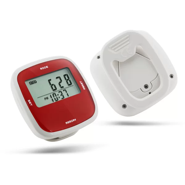 Multifunctional LED backlight double-line display 2D with waist clip calories factory private model wholesale pedometer