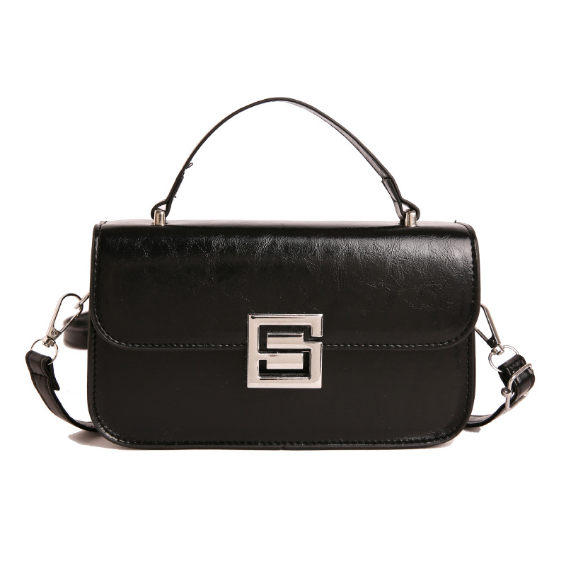 Moda 2026 nuevo retro bolso de hombro bajo la braza, bolso cuadrado de primavera y verano para mujeres, bolso de transporte ocio de estilo extranjero