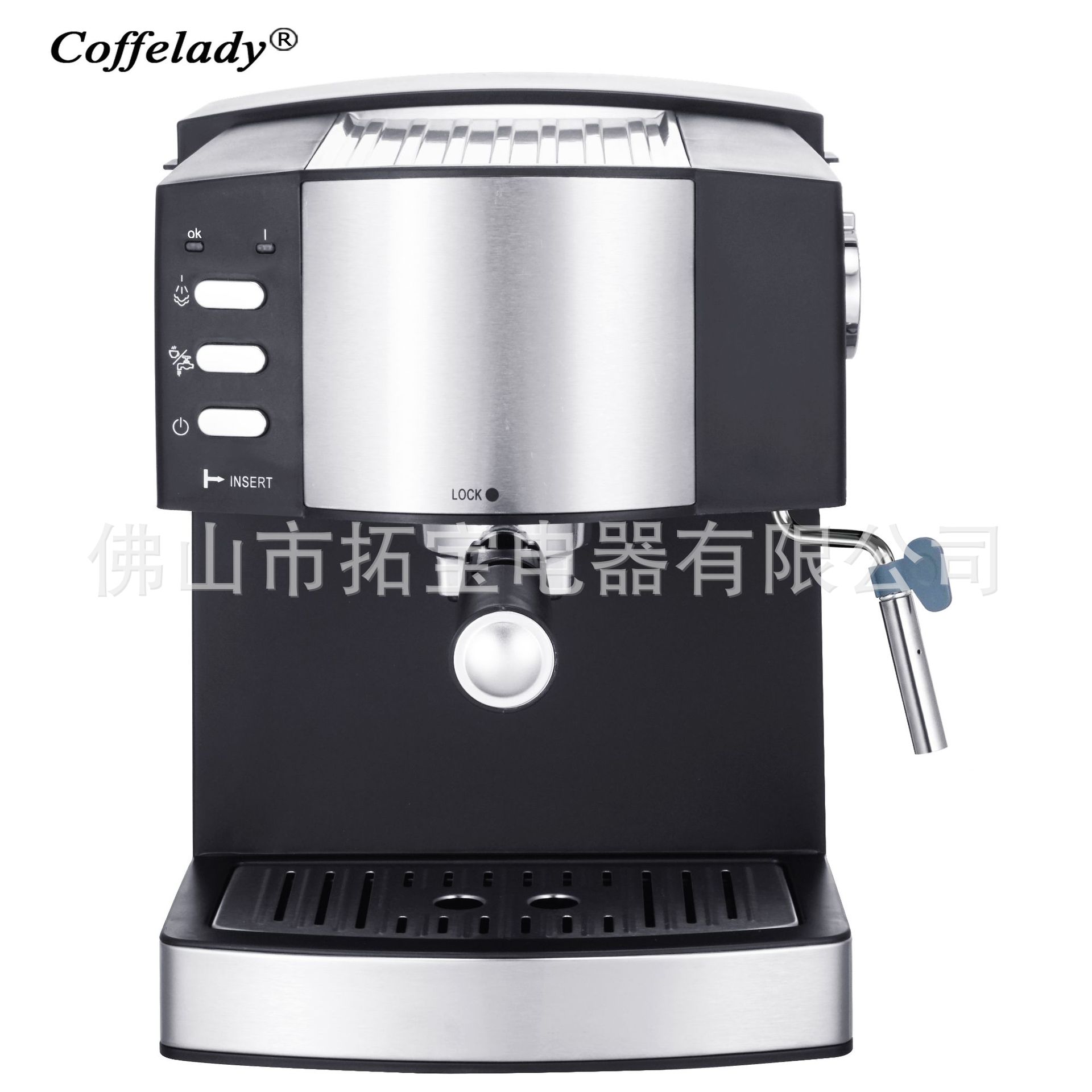 20BAR máquina de café automático italiano hogar de alta presión de vapor de leche de espuma de lujo máquina de café