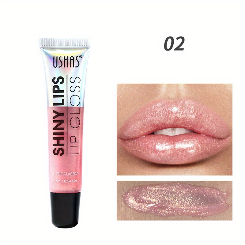 Brillo labial líquido USHAS, larga duración, antimanchas image 8