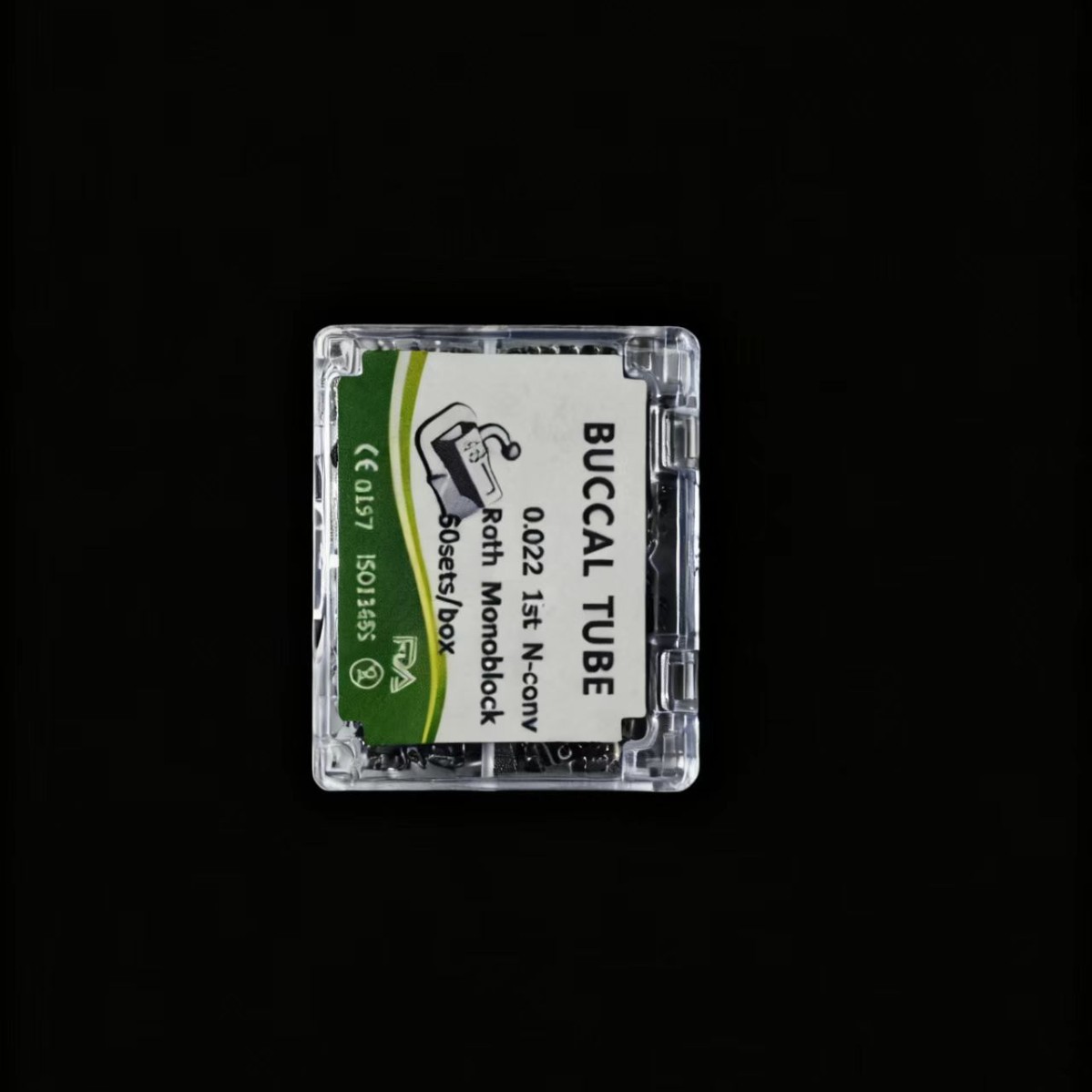 Specialized for Export, 200 Pieces Per Box of Orthodontic Metal Buccal Tubes for Oral Correction, Roth Mbt Buccal Tubes