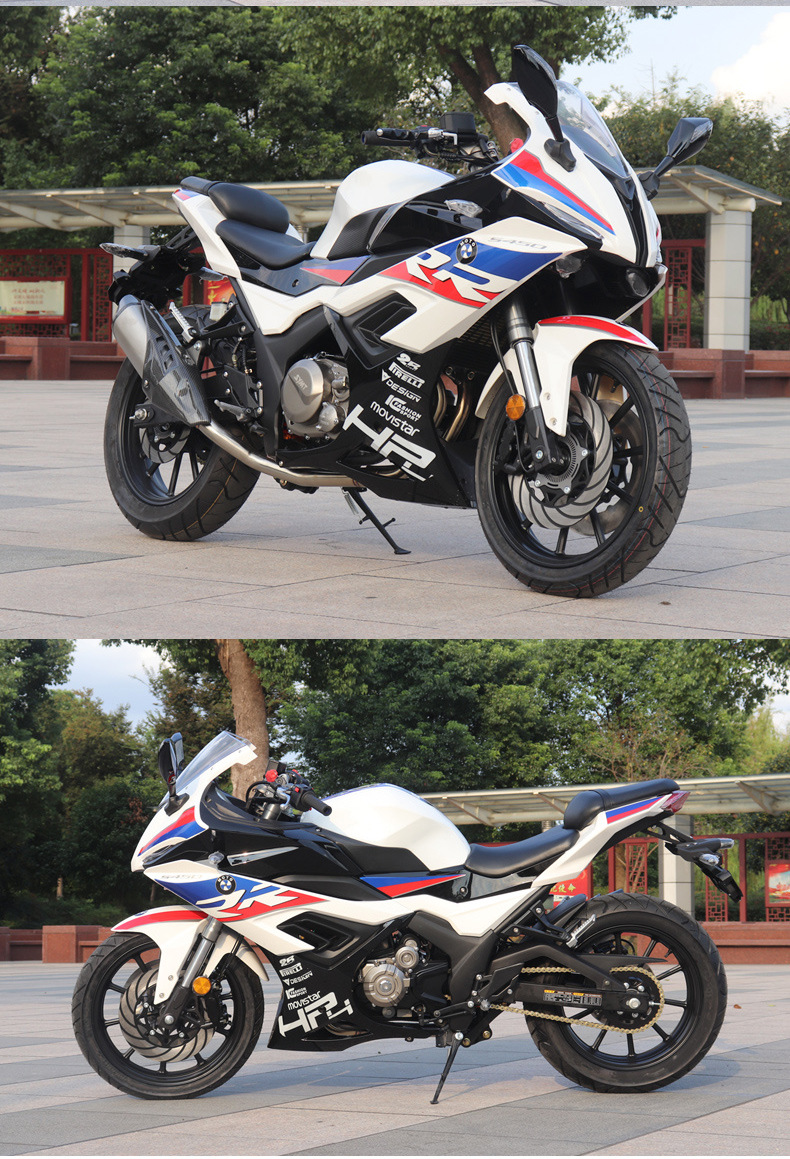 Moying S450 Domestic Motorcycle, Motorcycle, Sports Car, Heavy-Duty Road Racing Water-Cooled Efi Vehicle Can Be Registered