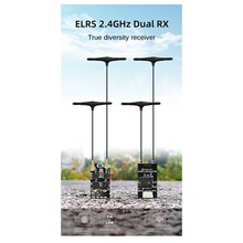 SEQURE 1�� Ҏ�� ELRS 2.4GHz Dual RX & 80mm*2 �쾀 �ɫ����