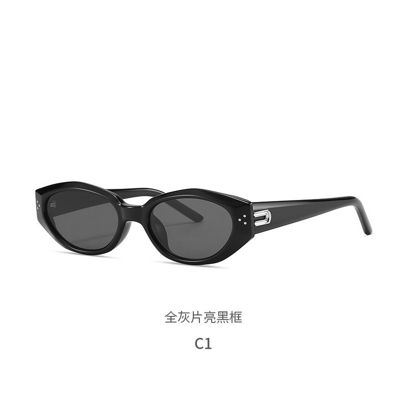 9093-C1/올 그레이 필름 브라이트 블랙 프레임