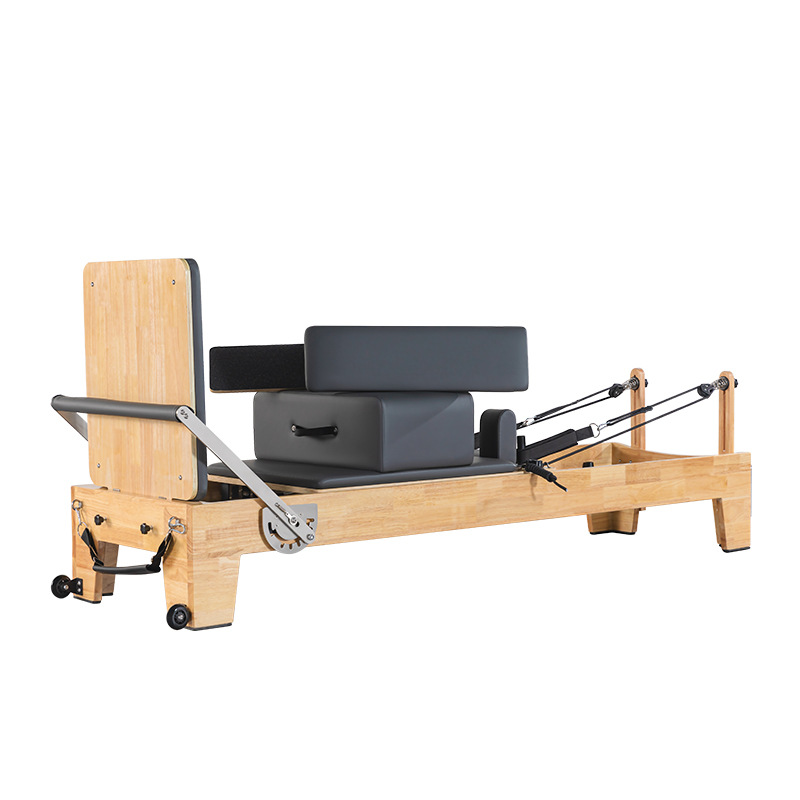 Sala de yoga de entrenamiento de forma roble conjunto de cinco piezas gimnasio comercial pilates gran equipo núcleo cama multifuncional