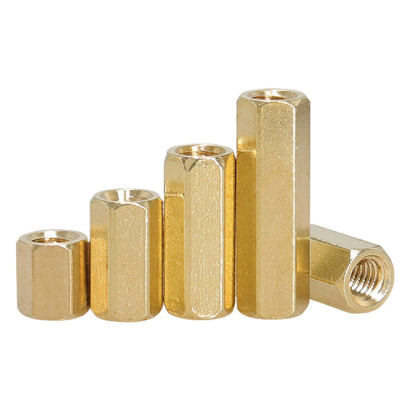 Двухугольная шестигранная медная колонна M2.5M3M6M8 медная колонна гайки PCB опорная стойка материнской платы медная шестигранная колонка перегородка латунь