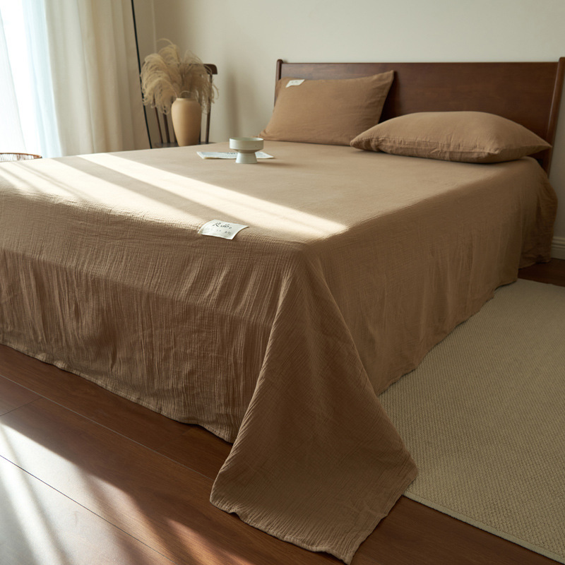 Sábanas de doble hilo - marrón