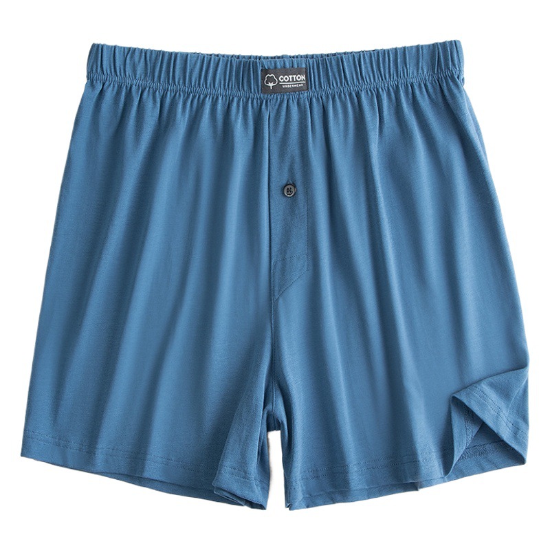 Ropa interior masculina de lyocell y algodón suave, calzoncillos bóxer finos para chico, calzoncillos bóxer transpirables y cómodos para hombre.